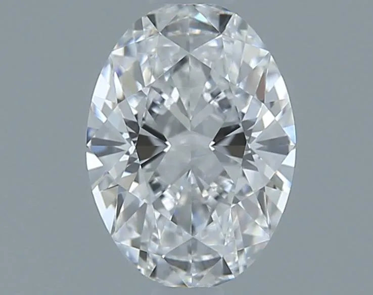 0.60ct Oval Natural Diamond (Colour D, Clarity VVS2, Cut EX, GIA Certified)