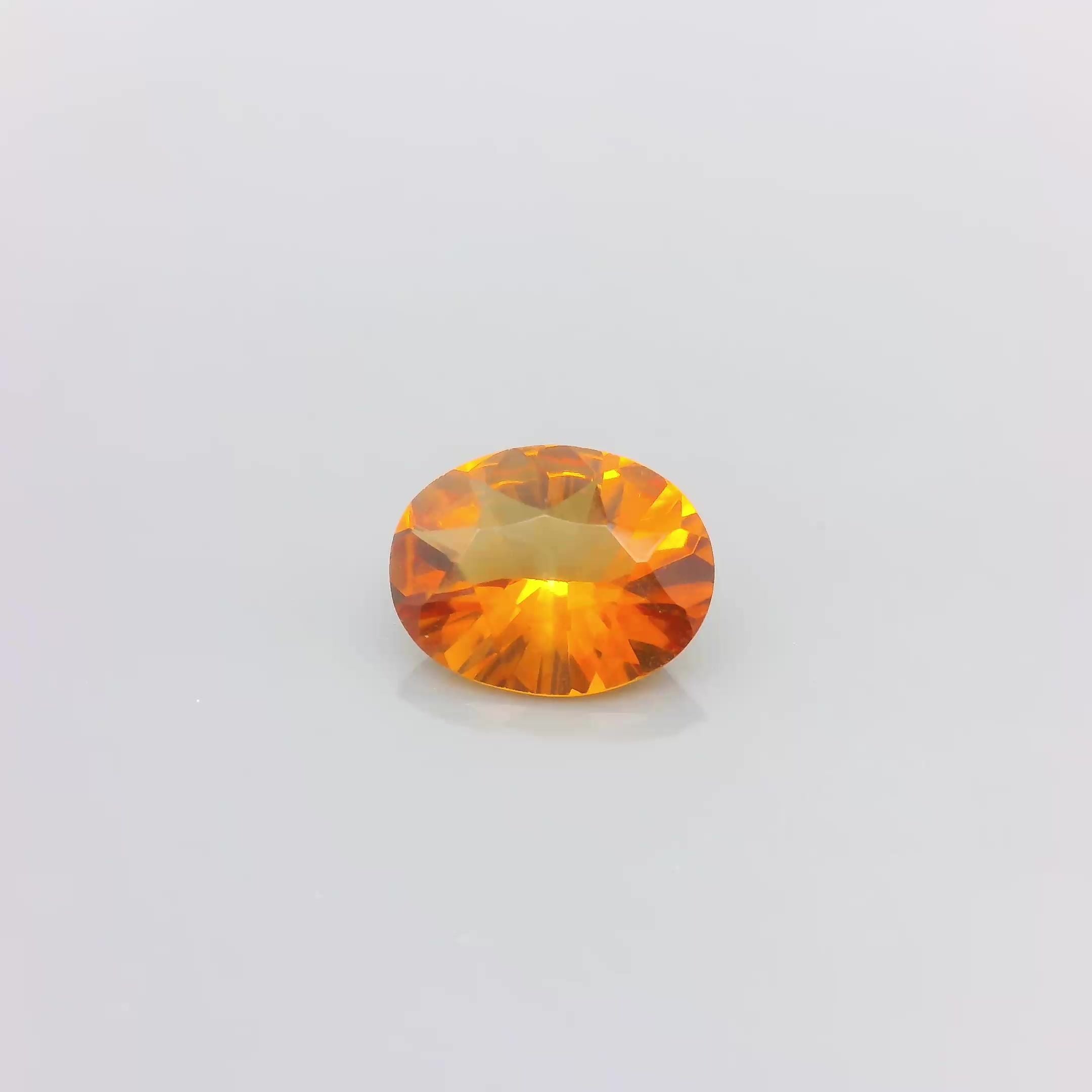 Citrine Yellow Oval 1.28ct