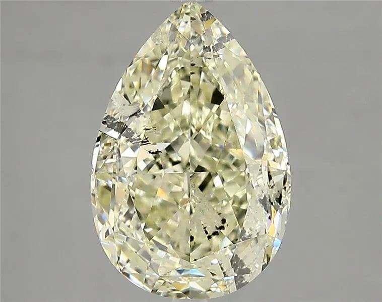 4.02ct Pear Natural Diamond (Colour L, Clarity SI2, Cut VG, IGI Certified)