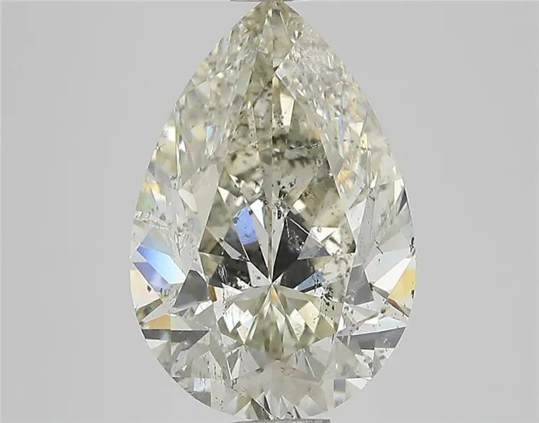 4.12ct Pear Natural Diamond (Colour K, Clarity SI2, IGI Certified)