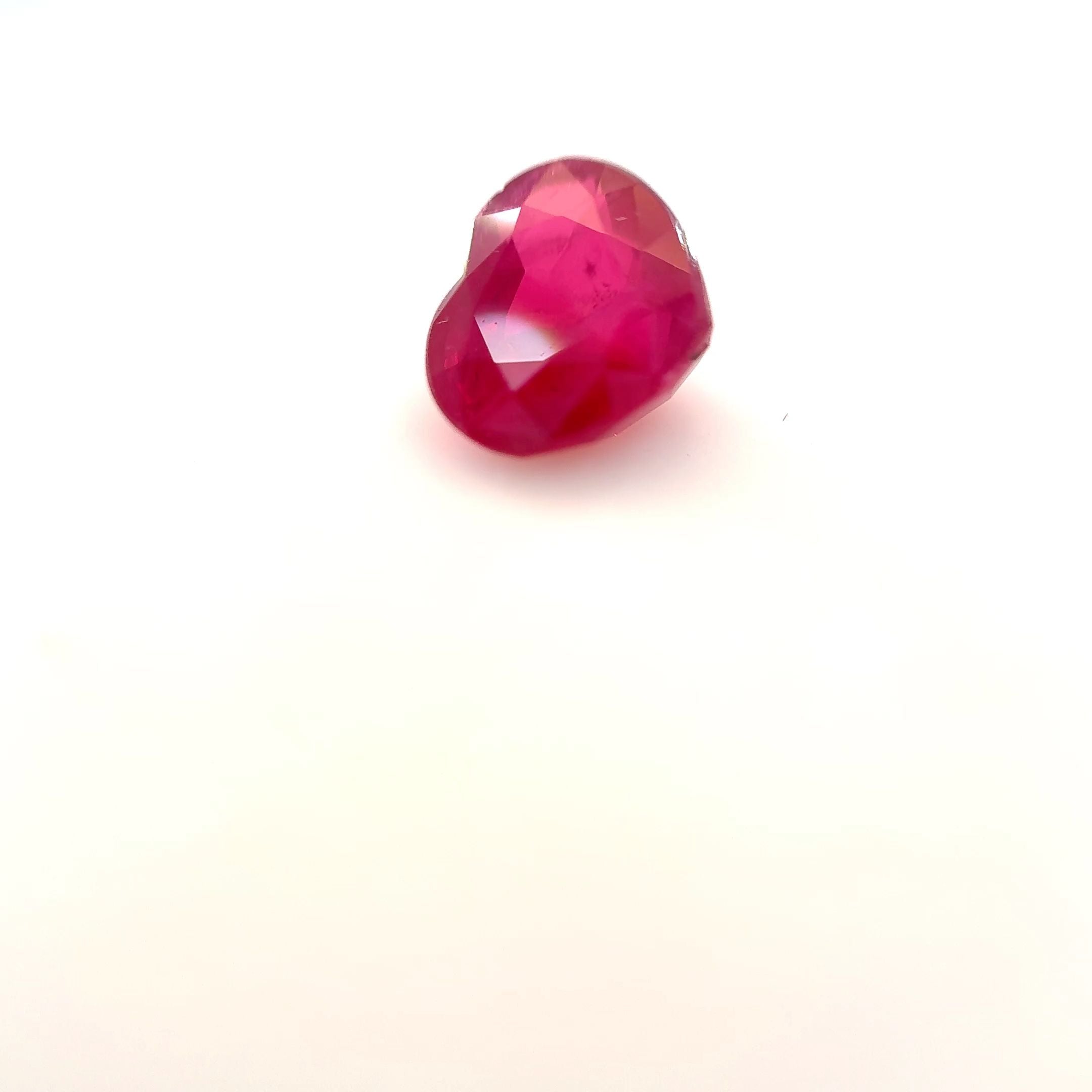 Ruby Red Heart 0.57ct