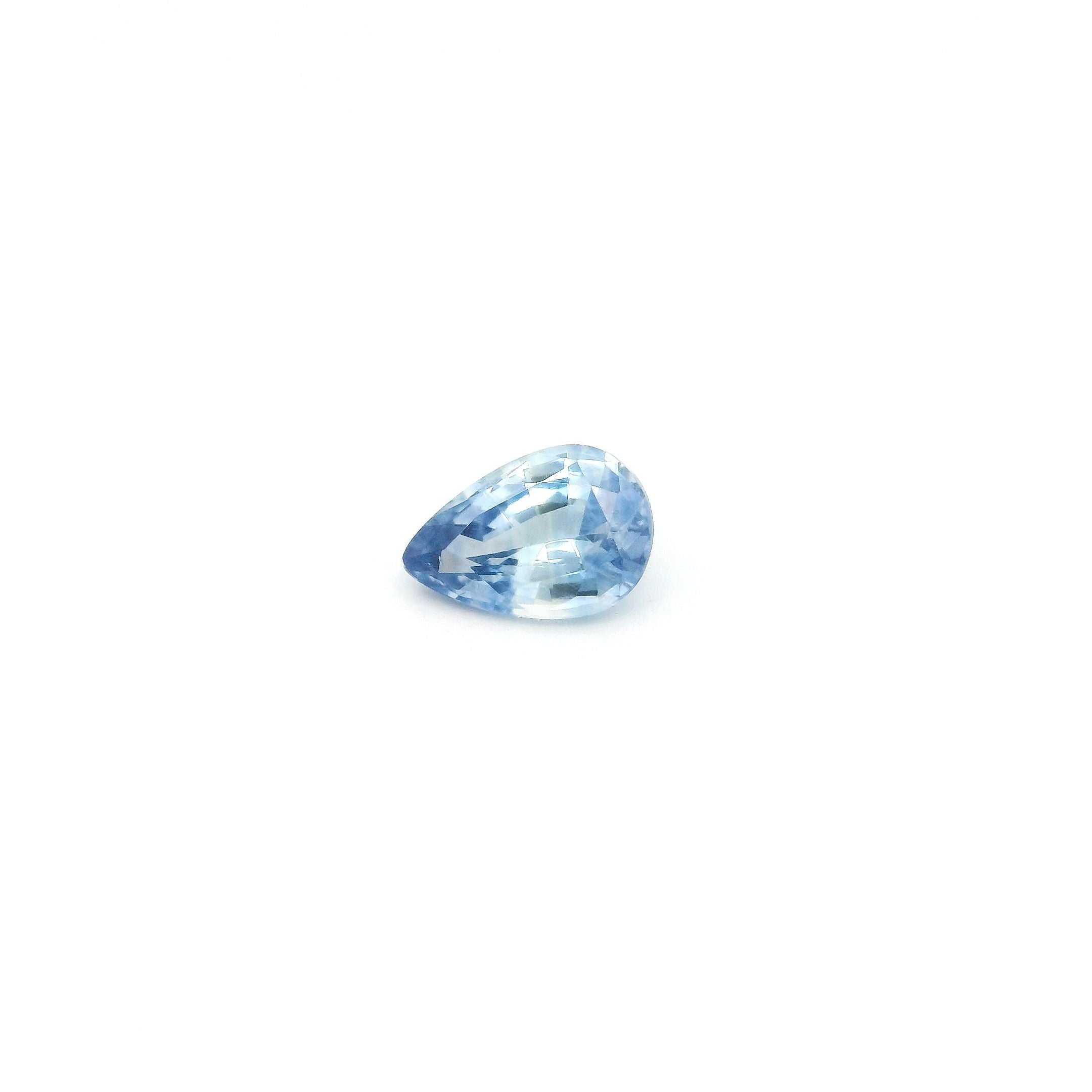 Sapphire Blue Pear 0.5ct