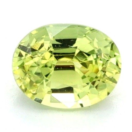 Sapphire Yellow Oval 0.3ct