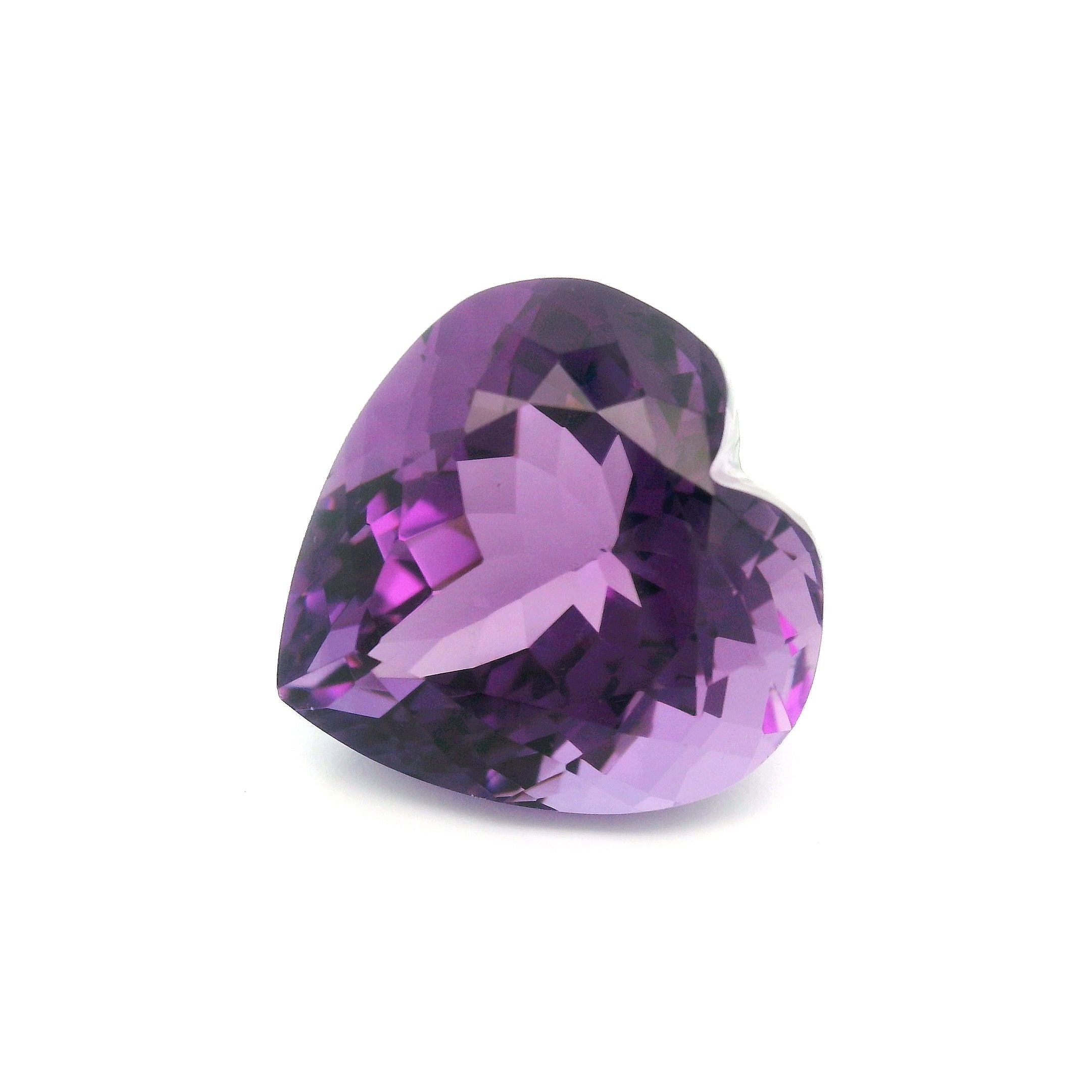 Amethyst Purple Heart 20.3ct