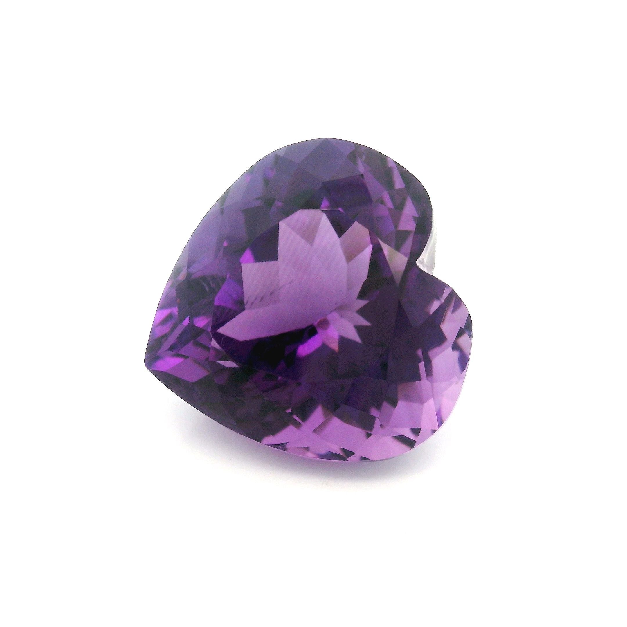 Amethyst Purple Heart 22.11ct