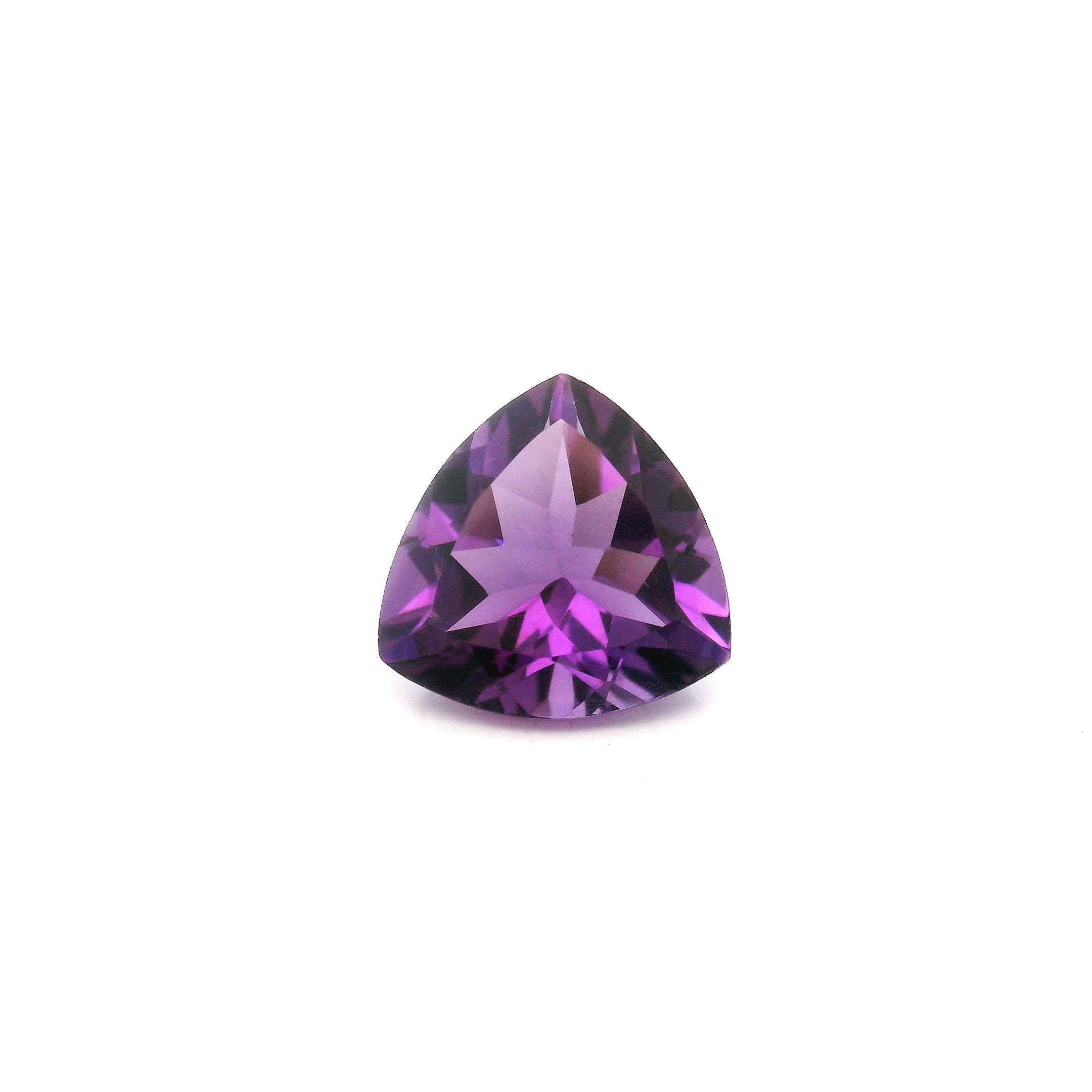 Amethyst Purple Triangular 2.84ct